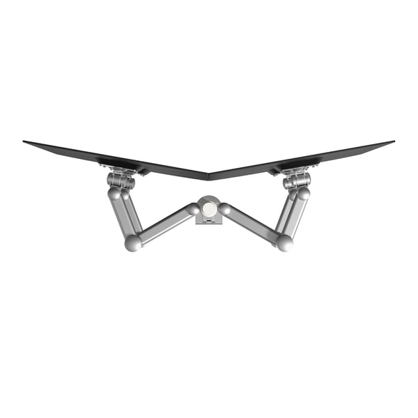 Dataflex Viewmate 47,8 cm (18.8") Bord Silver