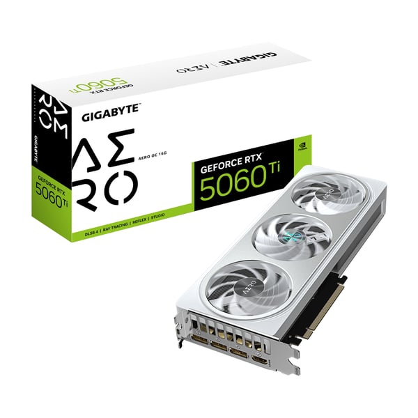 GIGABYTE GeForce RTX 5060 Ti 16GB Aero OC