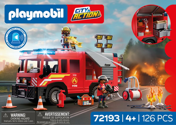 Playmobil Feuerwehr-Rüstfahrzeug