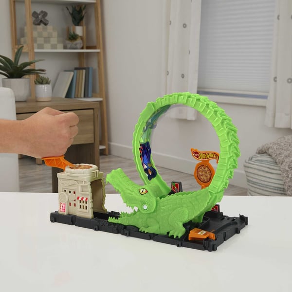 Hot Wheels City Gator Loop Attack-lekset