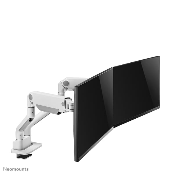 Neomounts DS70S-950WH2 monitorin kiinnike ja jalusta 88,9 cm (35") Vastaanotto Valkoinen