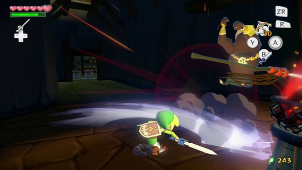 Nintendo The Legend of Zelda : The Wind Waker HD - Selects Tyska, Engelska, Spanska, Franska, Italienska Wii U