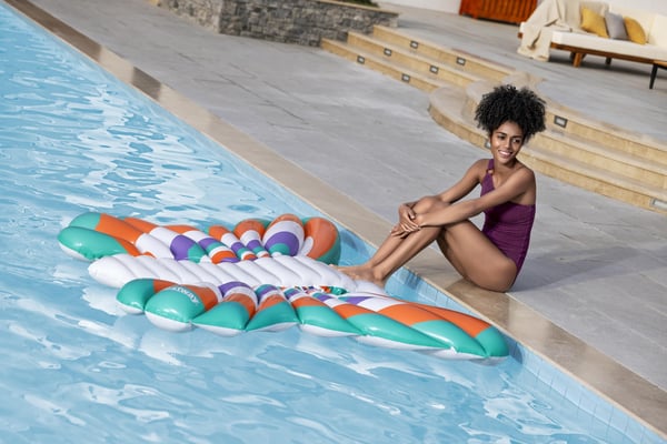 Bestway 43963 pool- och badmadrass Multifärg Mönstrad Polyvinylklorid (PVC)
