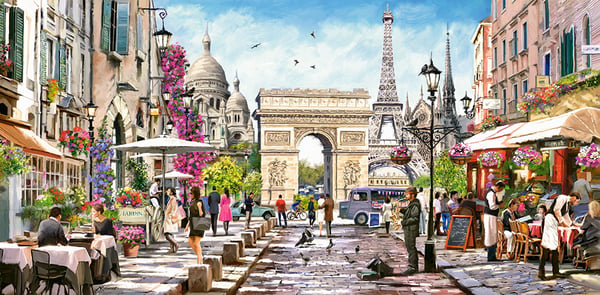 Castorland Essence of Paris 4000 pcs Kuviopalapeli 4000 kpl Kaupunki