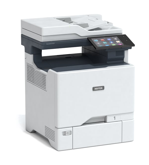 Xerox VersaLink C625 A4 50 sid/min dubbelsidig kopiering/utskrift/scanning/fax, PS3 PCL5e/6, 2 magasin totalt 650 ark