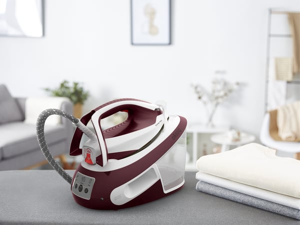 Tefal Express Vision SV8150 2800 W 1,8 l Durilium AirGlide Autoclean soleplate Röd, Vit