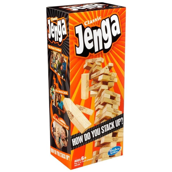 Hasbro Gaming A2120EU5 brætspil Jenga Finmotorik (smidighed)