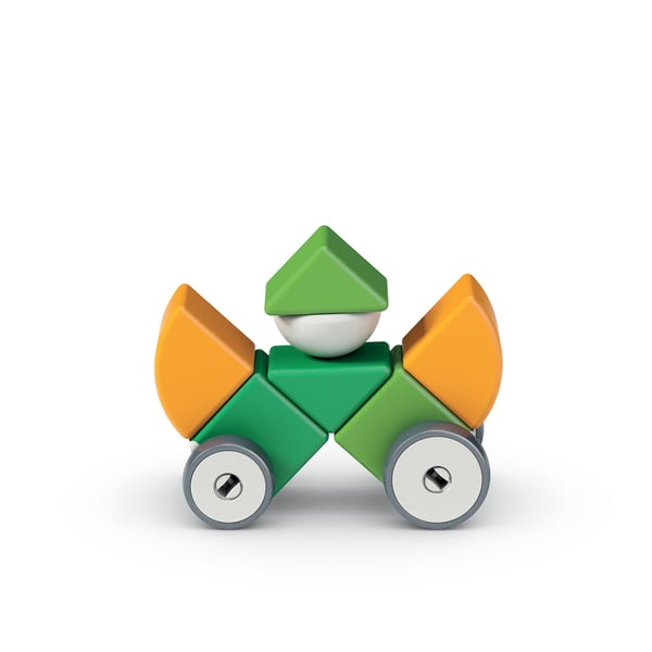 Geomag MagiCube 4 Shapes Recycled Wheels