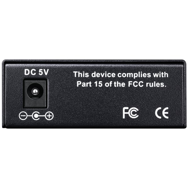 Cudy MC100MA-2 verkon mediamuunnin 1000 Mbit/s 1310 nm Monitila Musta