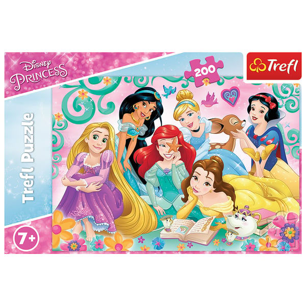 Trefl Disney: Princess Puzzle 200 Puslespil 200 stk Tegnefilm