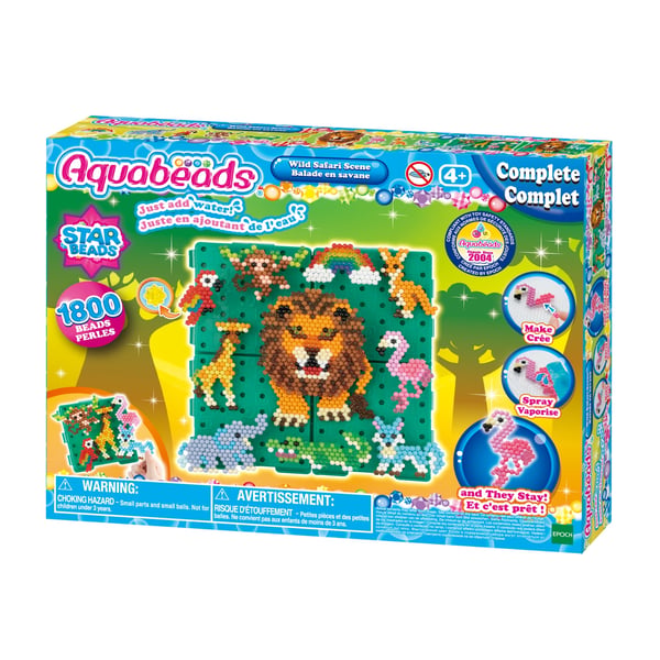 Aquabeads Komplet "Vild safari" sæt