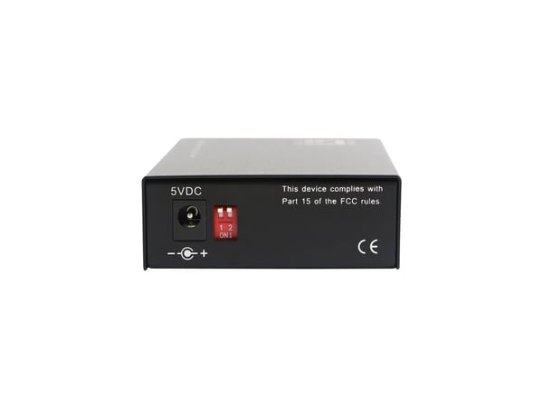 LevelOne GVT-2003 verkon mediamuunnin 1000 Mbit/s 1310 nm Yksittäistila Musta