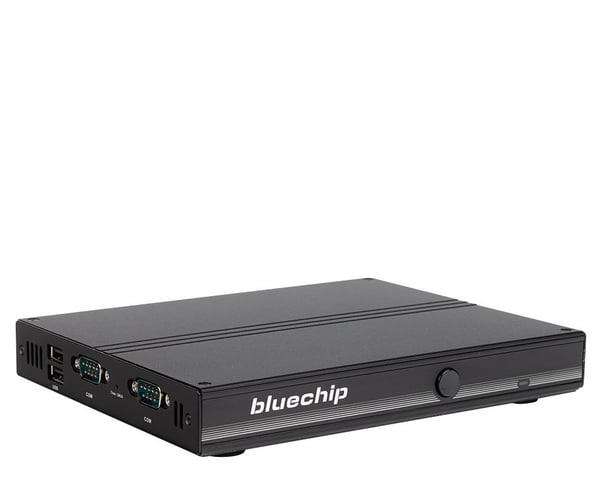 bluechip BUSINESSline M11100g-P Intel® N N100 8 GB DDR4-SDRAM 120 GB SSD Windows 11 Pro Mini PC Mini-PC Antracit, Svart