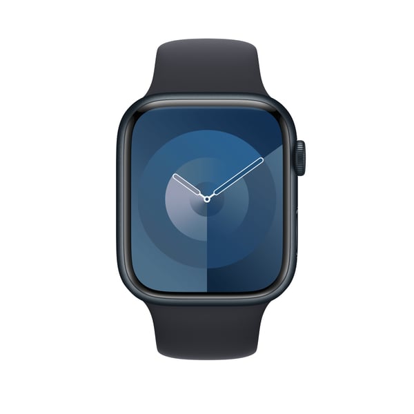 Apple MT3D3ZM/A Smart bærbart (wearable) tilbehør Band Sort Fluoroelastomer