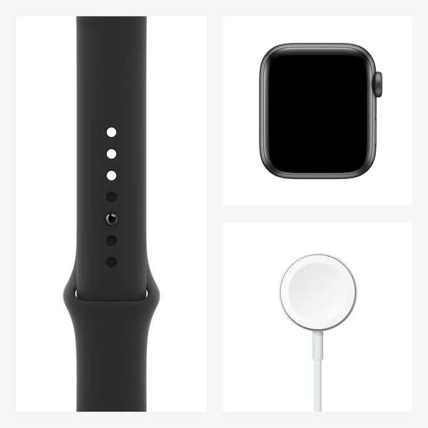 Apple Watch SE OLED 40 mm Digital 324 x 394 pixel Berøringsskærm Grå Wi-Fi GPS (satellit)