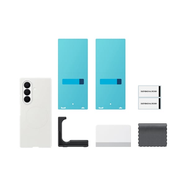 Samsung EF-EF976CWEGWW mobiltelefonfodral 20,3 cm (8") Mobilskal Vit
