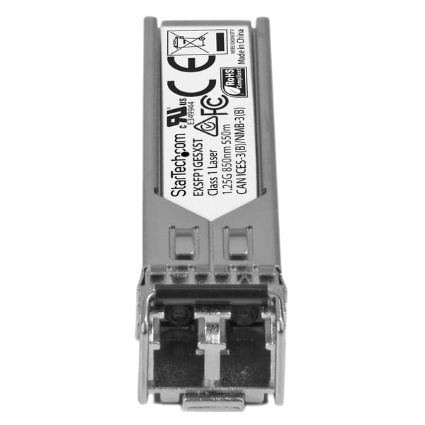StarTech.com EXSFP1GESXST modul til netværksmodtager Fiberoptisk 1250 Mbit/s SFP 850 nm