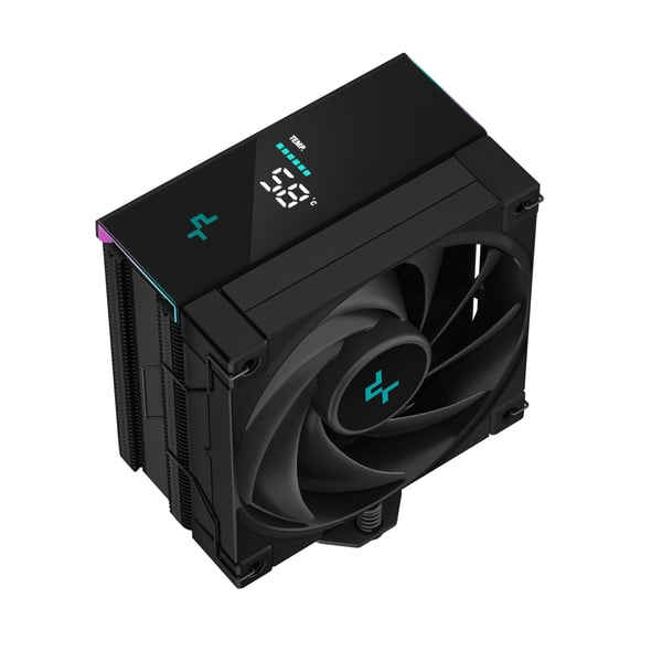 DeepCool AK400 DIGITAL Processor Luftkøler 12 cm Sort 1 stk