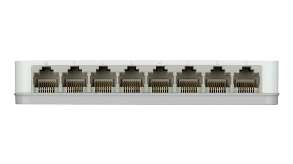 D-Link GO-SW-8G/E verkkokytkin Hallitsematon Gigabit Ethernet (10/100/1000) Valkoinen