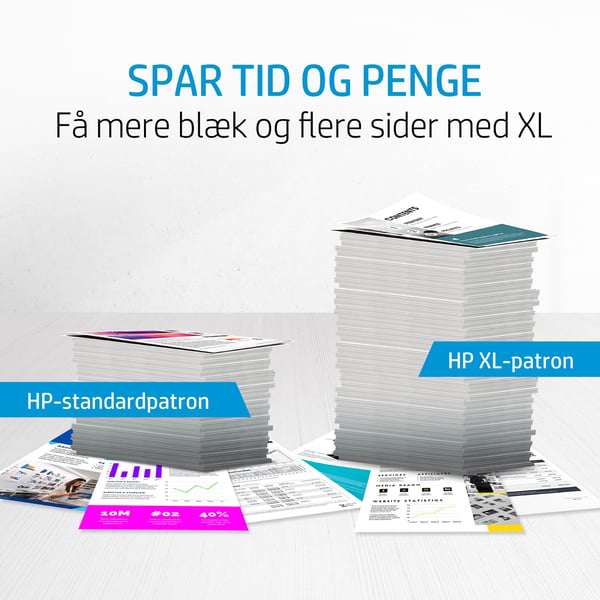 HP Original 940XL-blækpatron med høj kapacitet, cyan