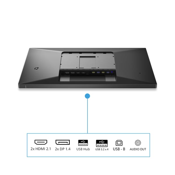 Philips Momentum 27M1F5800/00 tietokoneen litteä näyttö 68,6 cm (27") 3840 x 2160 pikseliä 4K Ultra HD LED Musta