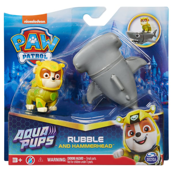PAW Patrol PAW VHC Hero Pups Aqua Rubble GML