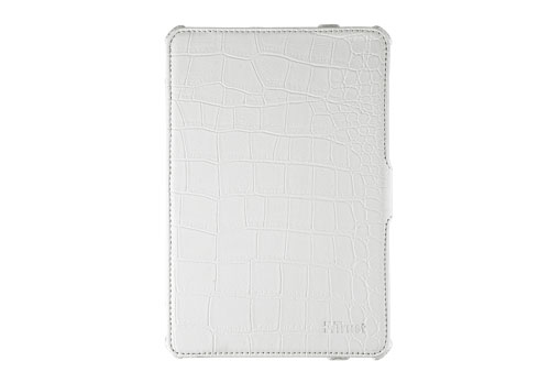 Trust Hardcover skin & folio stand f iPad Mini Vit