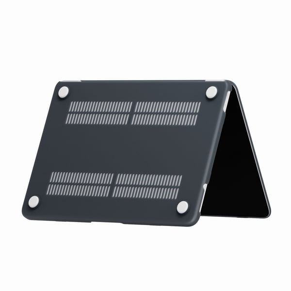 eSTUFF MacBook Neo 13 Black Frosted Hard Case 33,8 cm (13.3") Hårdt etui Sort
