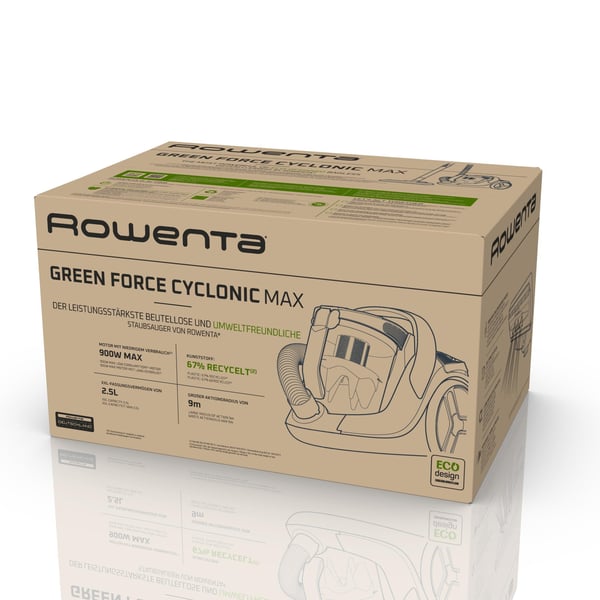 Rowenta RO7B12 2,5 l Cylinderdammsugare Torr 900 W Utan påse