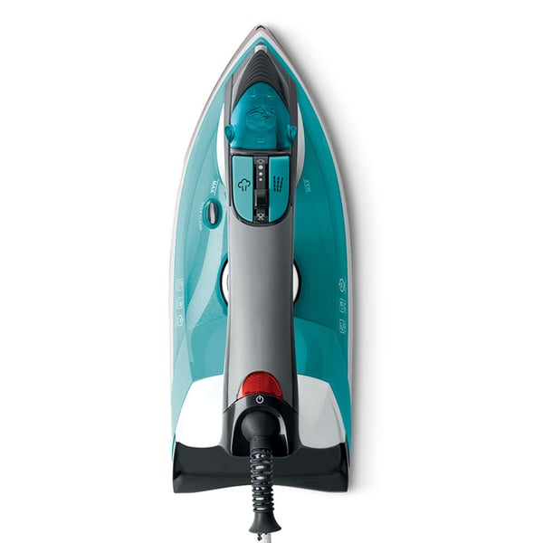 Polti Vaporella Quick & Comfort QC120 Ångstrykjärn Stryksula i rostfritt stål 2200 W Svart, Turkos, Vit