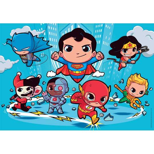 Clementoni Supercolor DC Comics Superfriends Kuviopalapeli 30 kpl Sarjakuvat