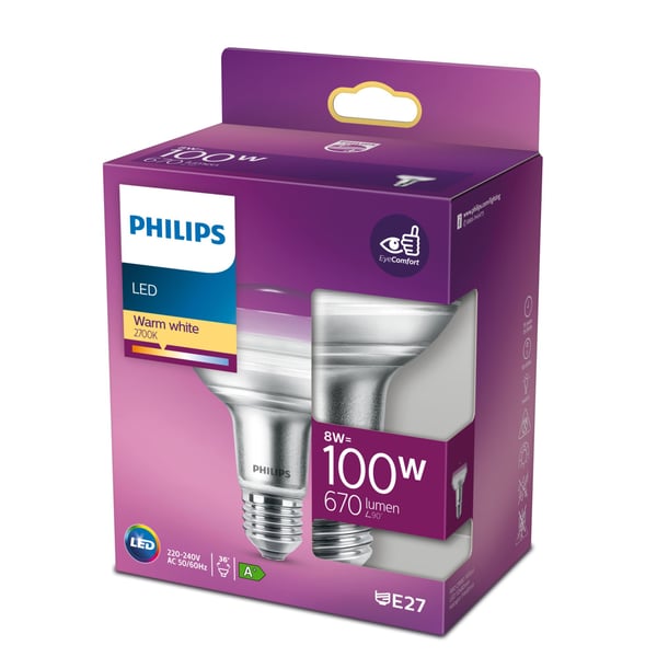 Philips Reflektor 100 W R80 E27