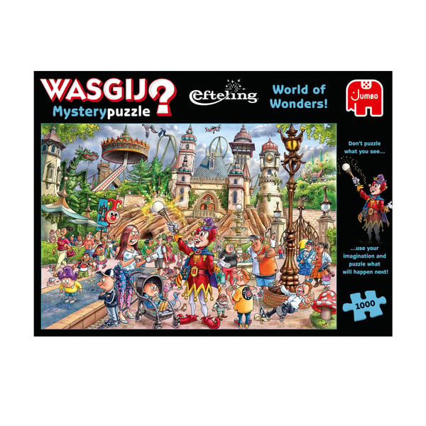 Wasgij Mystery Efteling - Vidunderlige Verden! (1000 Brikker)