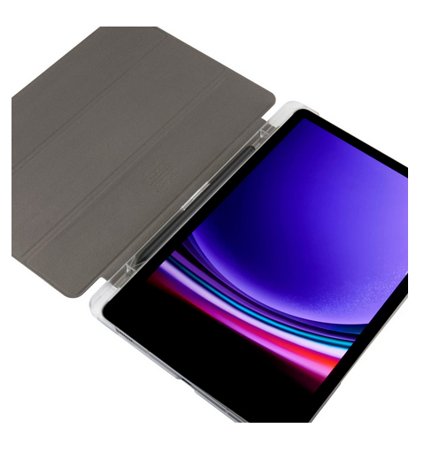 Hama-tablettikotelo FOLD CLEAR KYNÄTILALLA SAMSUNG GALAXY TAB A9+ 11\", MUSTA