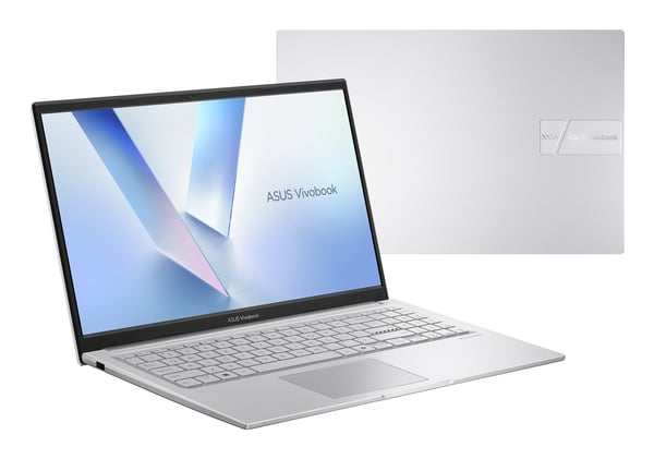 ASUS Vivobook 15 X1504MA-BQ014W Intel Core 5 320 Laptop 39,6 cm (15.6") Fuld HD 8 GB DDR5-SDRAM 512 GB SSD Wi-Fi 6 (802.11ax) Windows 11 Home Sølv QWERTY Spansk