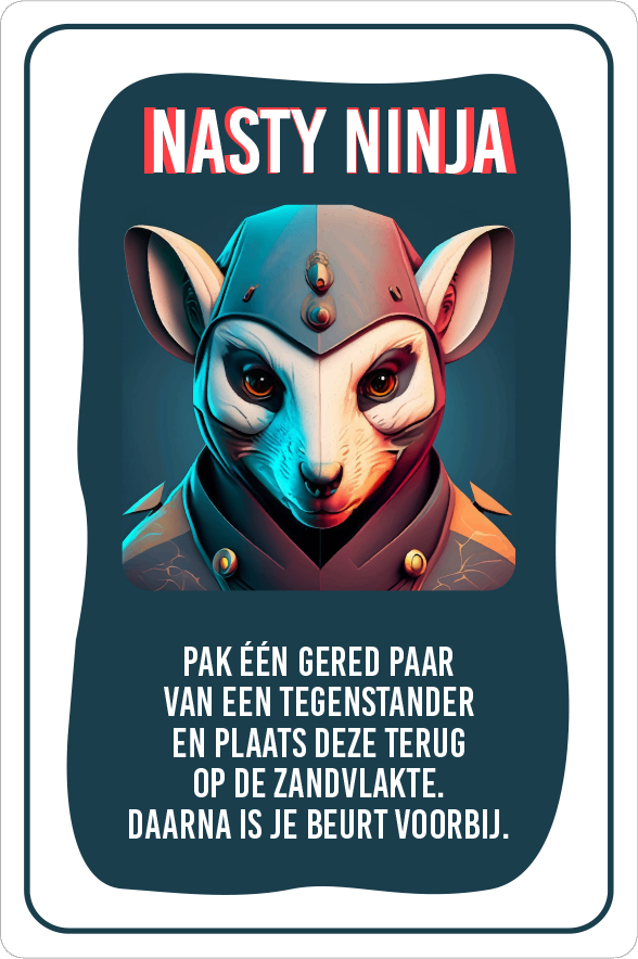 Asmodee Mighty Meerkats Memories Roulette Kortspil Familie