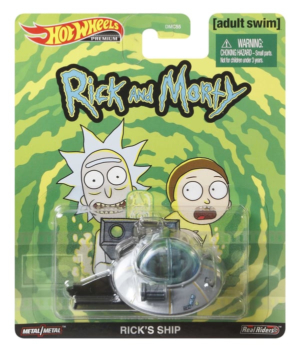 Hot Wheels RICK & MORTY SPACESHIP
