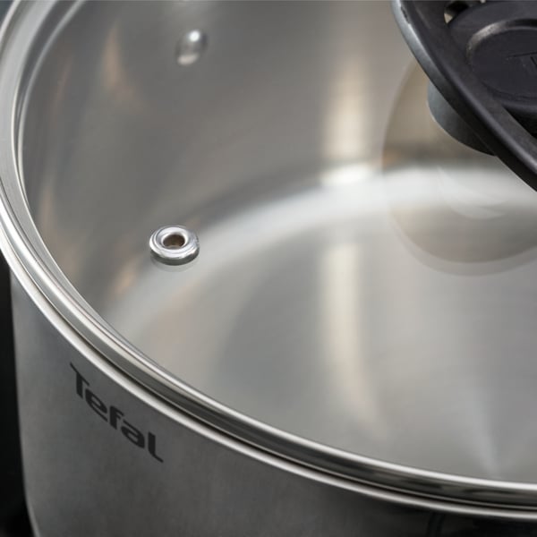 Tefal Emotion+ E3284644 sovsegryde Rund Rustfrit stål
