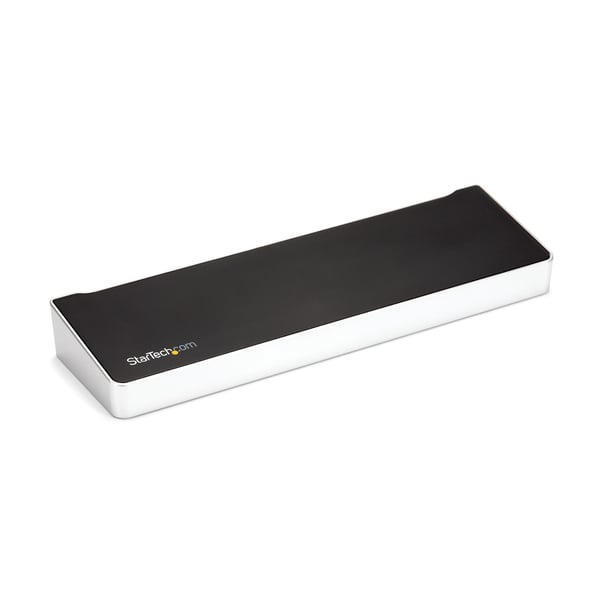 StarTech.com 4K USB-C-docka för tre skärmar med 5 USB 3.0-portar - 100W PD