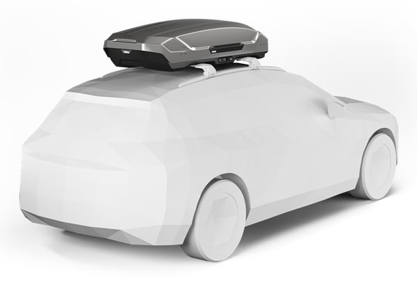 Thule Motion 3 L Hårdt biltag Titanium