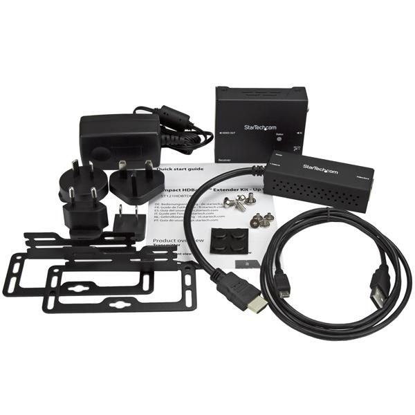 StarTech.com HDBaseT Extender Kit med kompakt sender