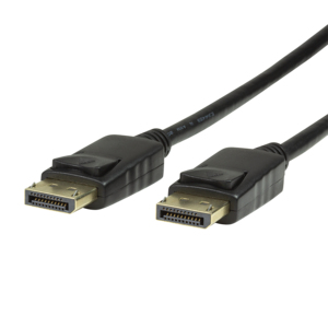 LogiLink CV0074 DisplayPort kabel 5 m Sort