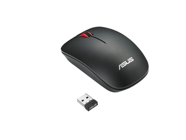 ASUS WT300 RF MOUSE/BK-RD datormöss Kontor Ambidextrous RF Trådlös Optisk 1600 DPI