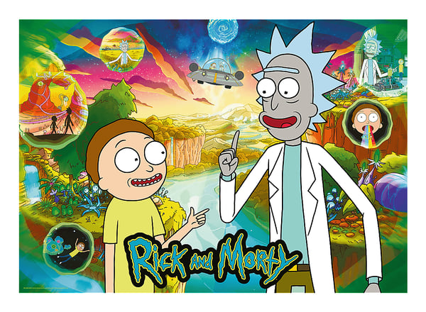 Palapeli 1000 Rick and Morty TREFL