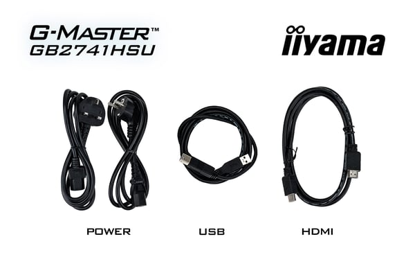 Iiyama G-Master GB2741HSU-B1 HD Ga - Litteä näyttö (TFT/LCD) - 27\"