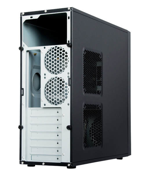 Chieftec CQ-01B-U3-OP datorväskor Midi Tower Svart