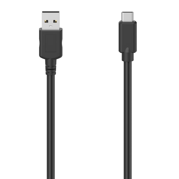 Hama 00300069 USB-kablar USB 2.0 0,75 m USB A USB C 0,48 Gbit/s Svart
