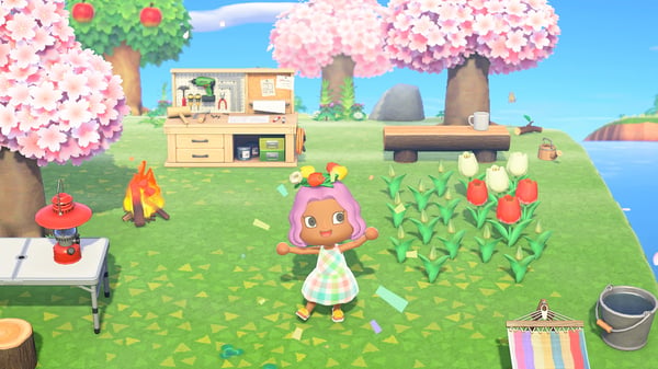 Nintendo Animal Crossing: New Horizons Vakio Saksa, Englanti Nintendo Switch
