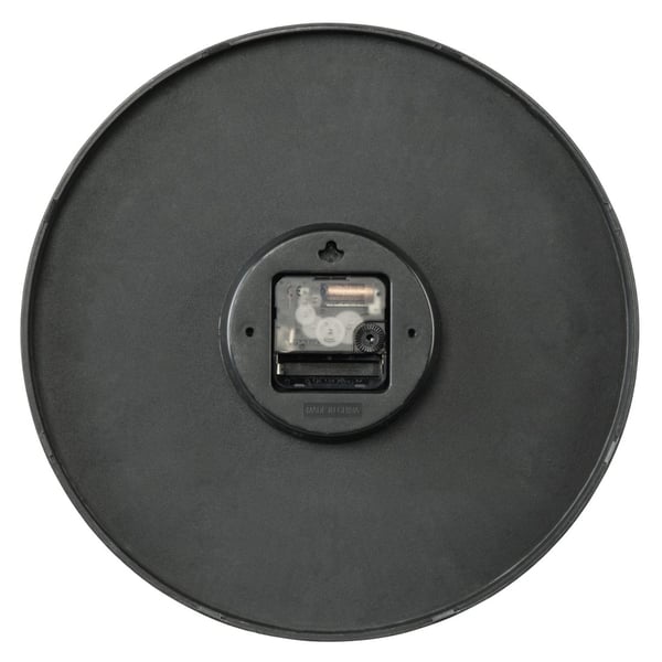Hama Elegance Quarts-klocka Circel Svart, Vit