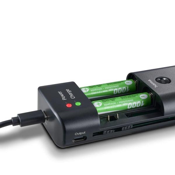 Hama 00081390 batterioplader Batteri til digitalkamera USB